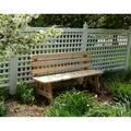 Creekvine Design Cedar 5 ft. Backed Bench WRFBB5-2CVD